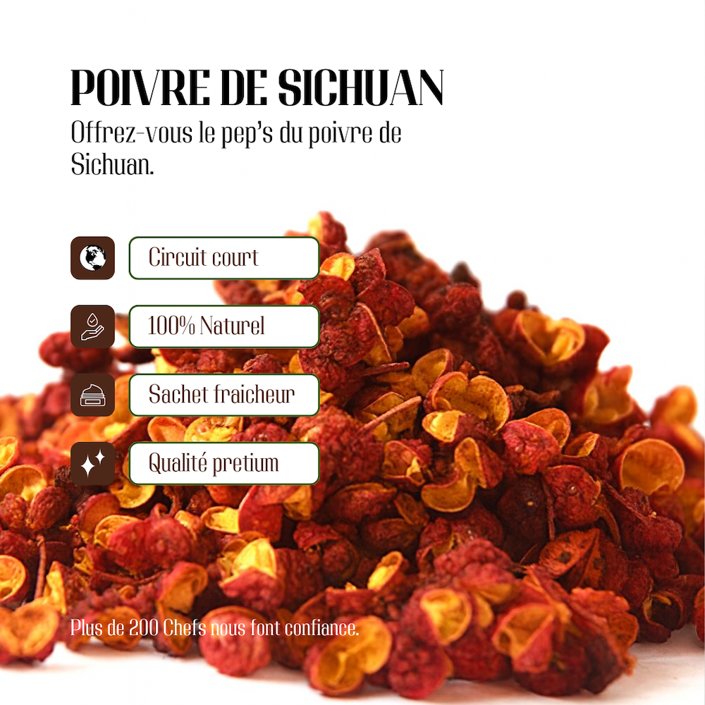 100G POIVRE DE SICHUAN ROUGE