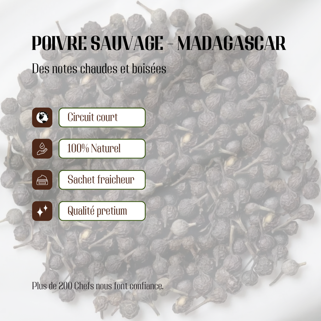 50G POIVRE SAUVAGE MADAGASCAR