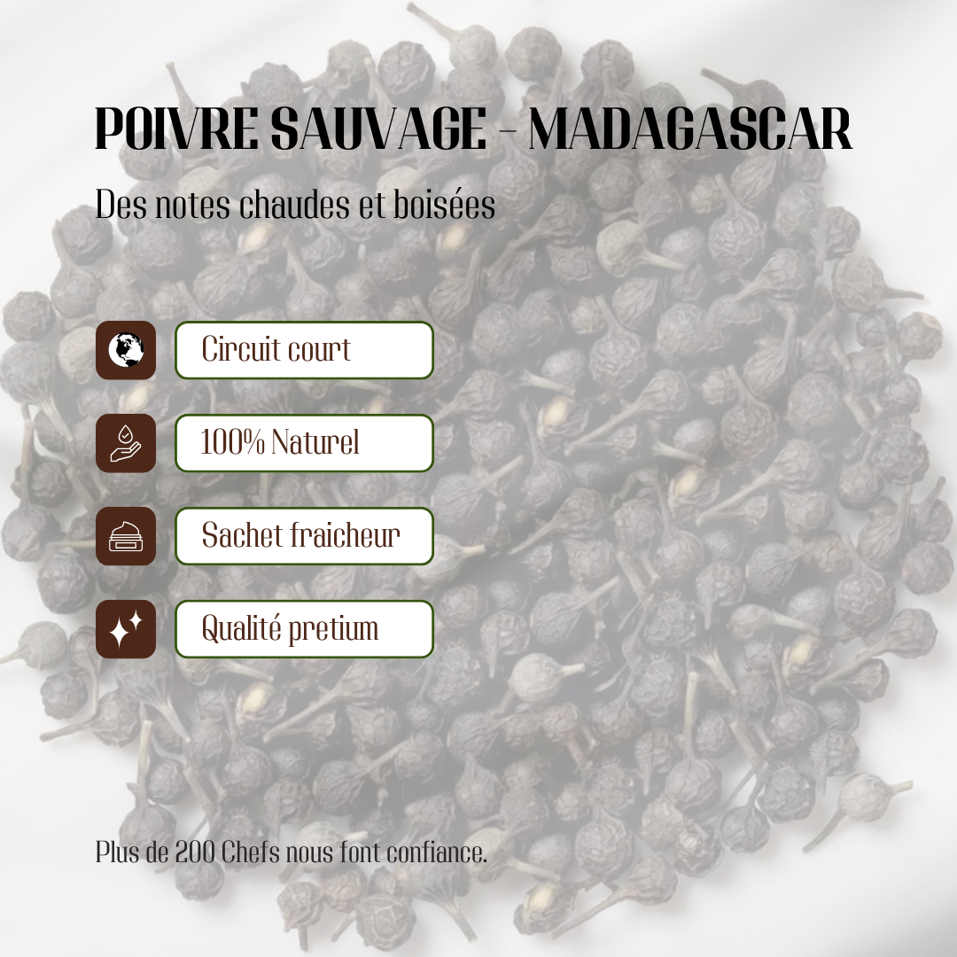 50G POIVRE SAUVAGE MADAGASCAR